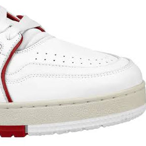 Trainer Bordeaux White Red