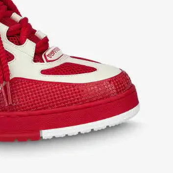 Skate Sneaker Red White